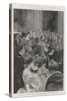 The Guildhall Banquet, 9 November-Henry Charles Seppings Wright-Stretched Canvas