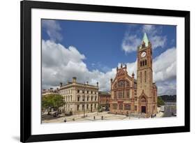 The Guildhall, Derry (Londonderry), County Londonderry, Ulster, Northern Ireland, United Kingdom, E-Nigel Hicks-Framed Photographic Print