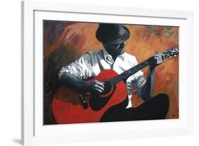 The Guitar Player-Shawn Mackey-Framed Giclee Print