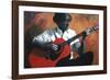 The Guitar Player-Shawn Mackey-Framed Giclee Print