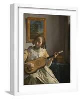 The Guitar Player-Johannes Vermeer-Framed Giclee Print