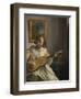 The Guitar Player-Johannes Vermeer-Framed Giclee Print