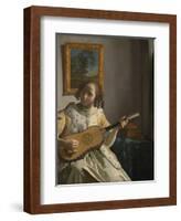 The Guitar Player-Johannes Vermeer-Framed Giclee Print