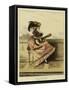 The Guitar-Player-Lucius Rossi-Framed Stretched Canvas