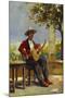 The Guitar Player-Julio Vila y Prades-Mounted Giclee Print