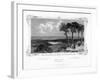 The Gulf of Baja from Camaldoli, Italy, 19th Century-J Poppel-Framed Giclee Print