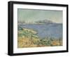 The Gulf of Marseilles Seen from L'Estaque, c.1885-Paul Cezanne-Framed Giclee Print