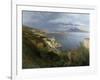 The Gulf of Naples, 1883-Oswald Achenbach-Framed Giclee Print