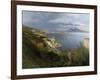 The Gulf of Naples, 1883-Oswald Achenbach-Framed Giclee Print