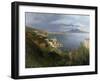 The Gulf of Naples, 1883-Oswald Achenbach-Framed Giclee Print