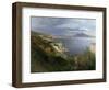 The Gulf of Naples, 1883-Oswald Achenbach-Framed Giclee Print