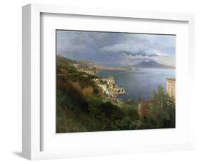 The Gulf of Naples, 1883-Oswald Achenbach-Framed Giclee Print