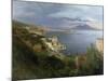 The Gulf of Naples, 1883-Oswald Achenbach-Mounted Giclee Print