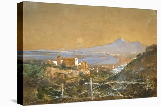 The Gulf of Naples-Giacomo Campi-Stretched Canvas