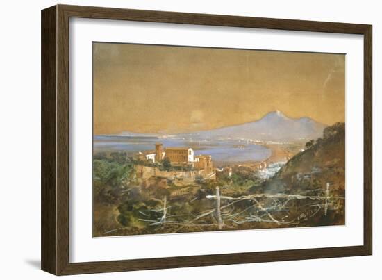 The Gulf of Naples-Giacomo Campi-Framed Giclee Print