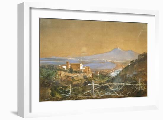 The Gulf of Naples-Giacomo Campi-Framed Giclee Print