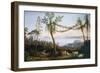 The Gulf of Pozzuoli, 1737-1807-Jacob Philipp Hackert-Framed Giclee Print