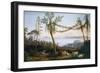 The Gulf of Pozzuoli, 1737-1807-Jacob Philipp Hackert-Framed Giclee Print