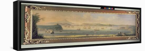 The Gulf of Pozzuoli, Near Naples-Gaspar Butler-Framed Stretched Canvas