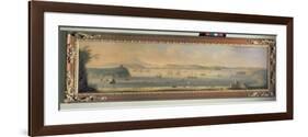 The Gulf of Pozzuoli, Near Naples-Gaspar Butler-Framed Giclee Print