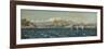 The Gulf of Rosas (Oil on Board)-Henry Moore-Framed Giclee Print
