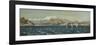 The Gulf of Rosas (Oil on Board)-Henry Moore-Framed Giclee Print