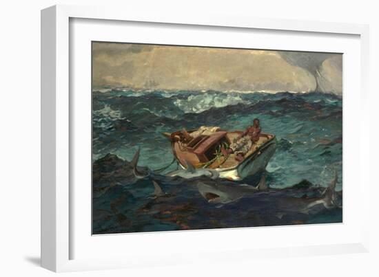 The Gulf Stream, 1899-Winslow Homer-Framed Giclee Print