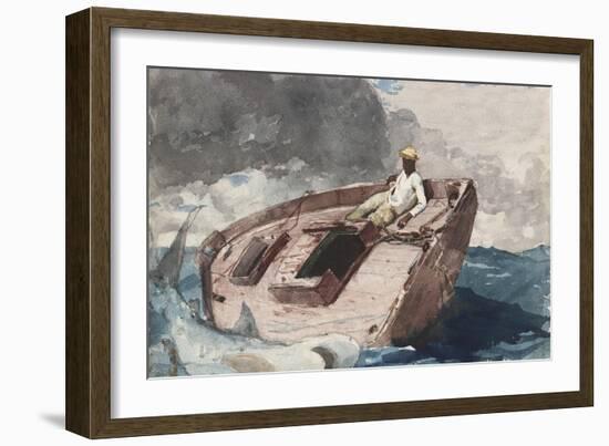 The Gulf Stream, C.1899-Winslow Homer-Framed Giclee Print