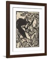 The Gull Hunter-Ernst Ludwig Kirchner-Framed Premium Giclee Print