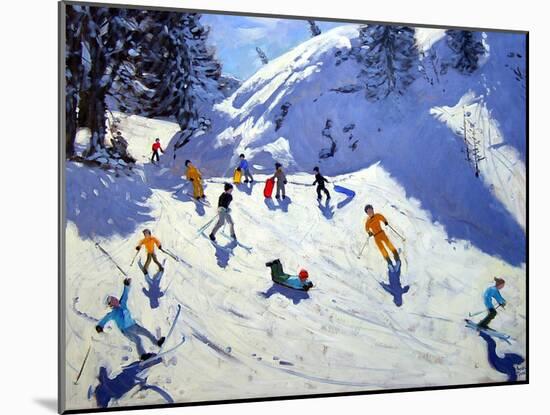 The Gully, Belle Plagne, 2004-Andrew Macara-Mounted Giclee Print
