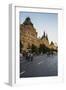 The Gum on Red Square at Sunset, Moscow, Russia, Europe-Michael Runkel-Framed Photographic Print