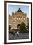 The Gum on Red Square at Sunset, Moscow, Russia, Europe-Michael Runkel-Framed Photographic Print