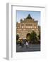 The Gum on Red Square at Sunset, Moscow, Russia, Europe-Michael Runkel-Framed Photographic Print