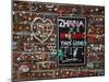 The Gum Wall.-Jon Hicks-Mounted Photographic Print