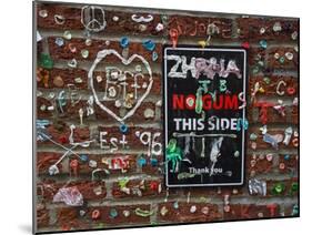 The Gum Wall.-Jon Hicks-Mounted Photographic Print