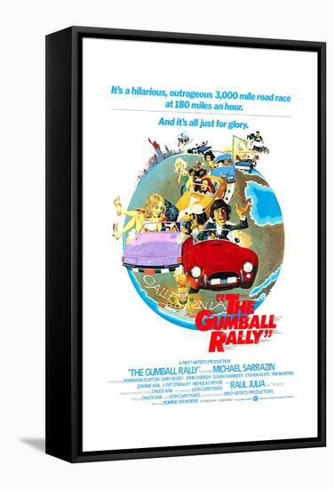 The Gumball Rally, Michael Sarrazin, 1976-null-Framed Stretched Canvas