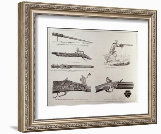 The Gun and Its Development, from The Illustrated London News, 17th September 1881-null-Framed Giclee Print