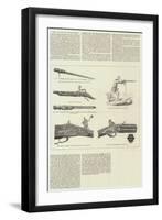 The Gun and its Development-null-Framed Giclee Print