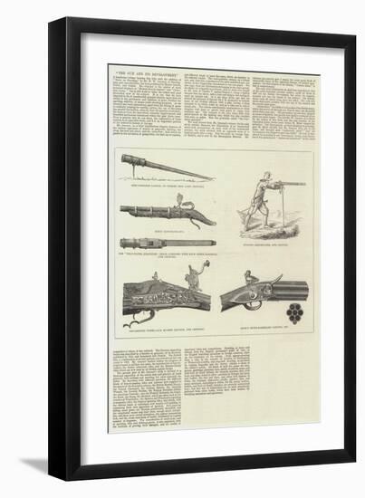 The Gun and its Development-null-Framed Giclee Print