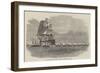 The Gun-Boat Flotilla Off Portland-null-Framed Giclee Print