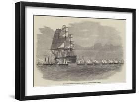 The Gun-Boat Flotilla Off Portland-null-Framed Giclee Print