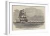 The Gun-Boat Flotilla Off Portland-null-Framed Giclee Print