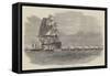 The Gun-Boat Flotilla Off Portland-null-Framed Stretched Canvas