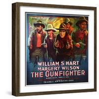 The Gunfighter, 1917-null-Framed Art Print