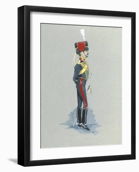 The Gunner-Simon Dyer-Framed Premium Giclee Print