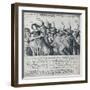 The Gunpowder Plot Conspirators and their Servant Bates, (1605), 1901-Unknown-Framed Giclee Print