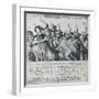 The Gunpowder Plot Conspirators and their Servant Bates, (1605), 1901-Unknown-Framed Giclee Print