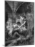 The Gunpowder Plot Conspirators at Work, C1902-null-Mounted Giclee Print