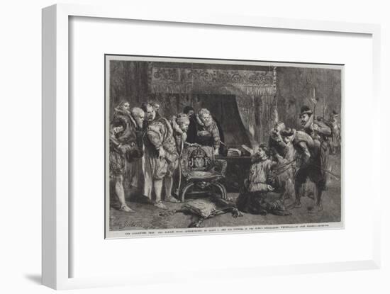 The Gunpowder Plot-Sir John Gilbert-Framed Giclee Print