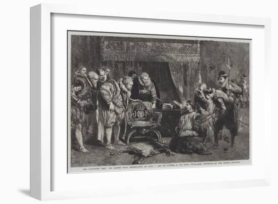 The Gunpowder Plot-Sir John Gilbert-Framed Giclee Print